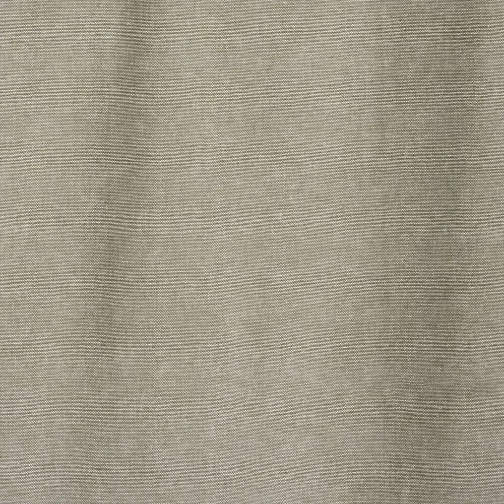 Pillowfort 84in Blackout Curtain Panel Green Chambray Cotton Kids New